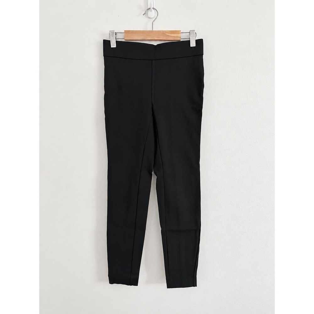 J.Crew Womens Black Pixie Pants in Stretch Ponte Slim Fit Ankle XS Petite NWOT